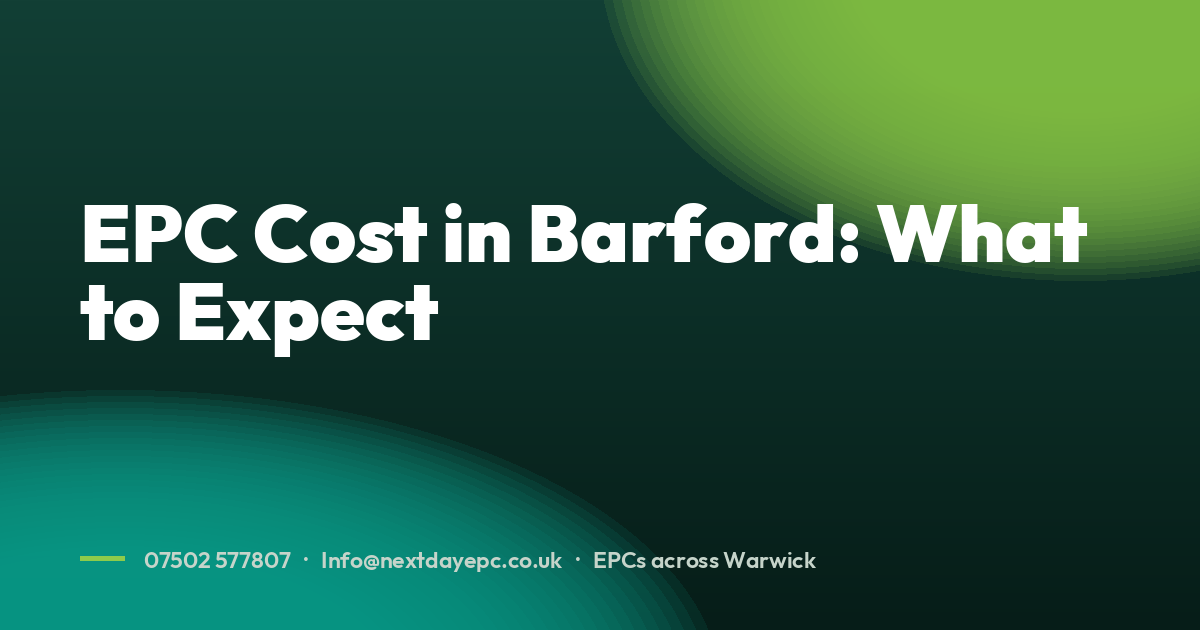 EPC Cost in Barford: What to Expect